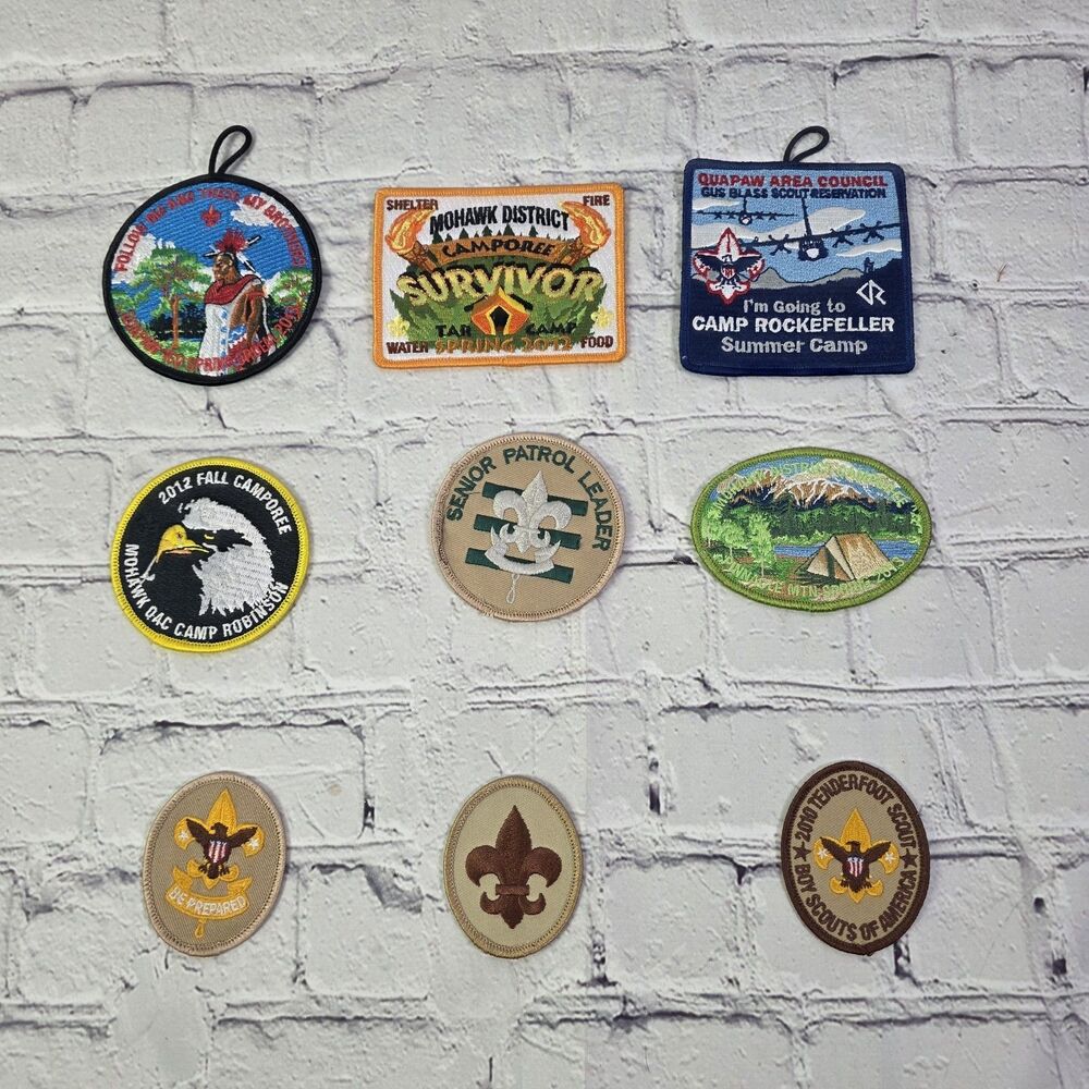 Boy Scout Patch Lot (9)